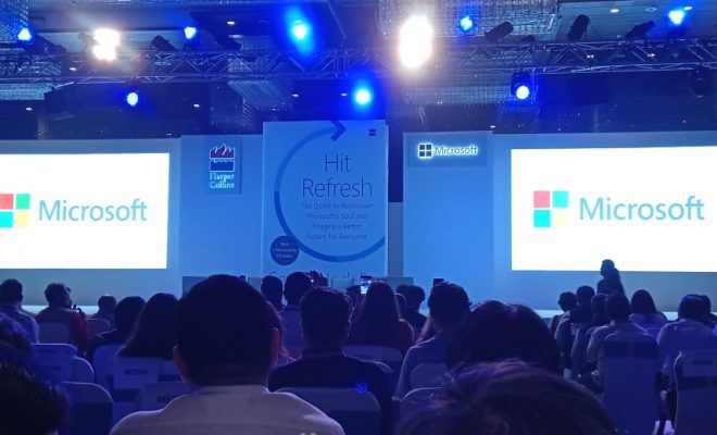 Satya Nadella Hit Refresh book launch Delhi