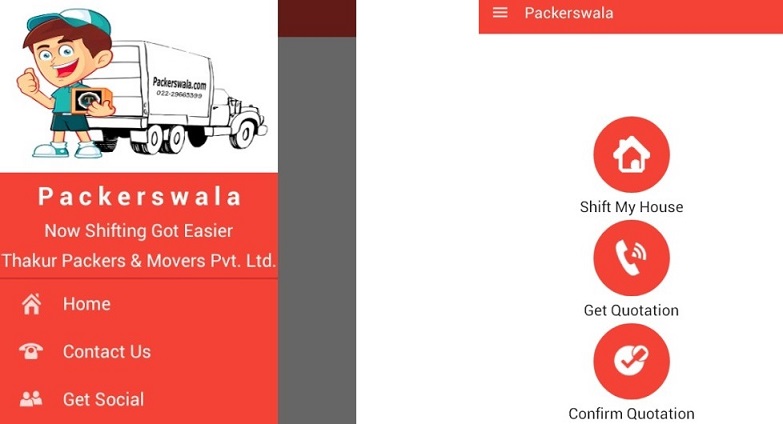 Packerwala, a Top Moving and Packing App
