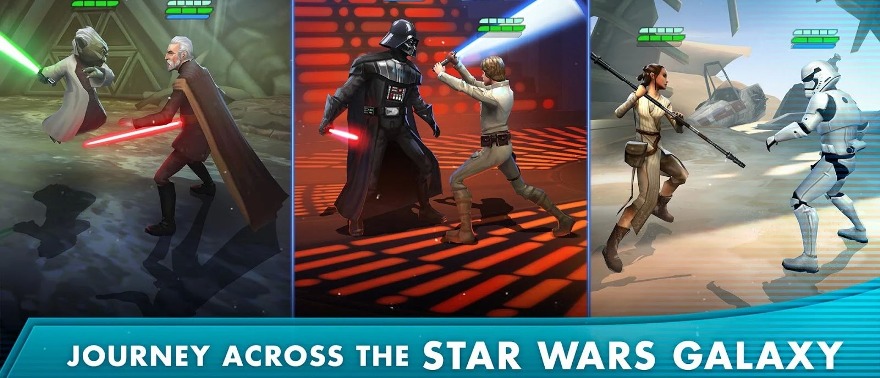 Star Wars Galaxy of Heroes Game as one of the top 9 Star  Wars Apps