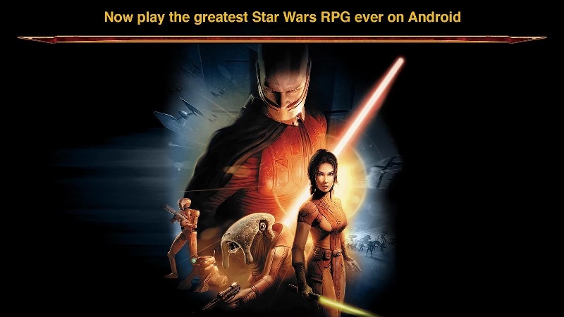 Star Wars Knights of the Old Republic mobile game