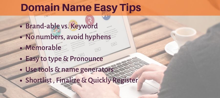 quick tips for registering your domain name