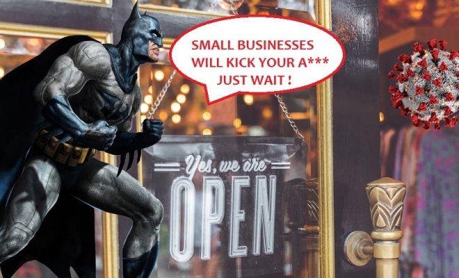 Batman Joins Forces with Small Businesses to Beat Coronavirus