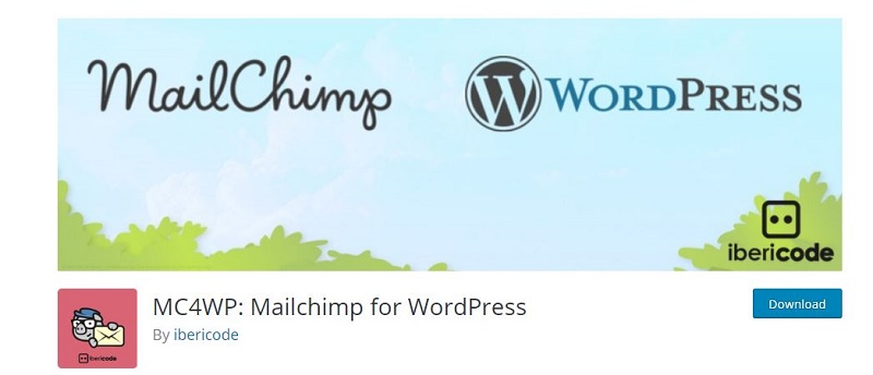 best lead generation plugins for wordpress -  Mailchimp features