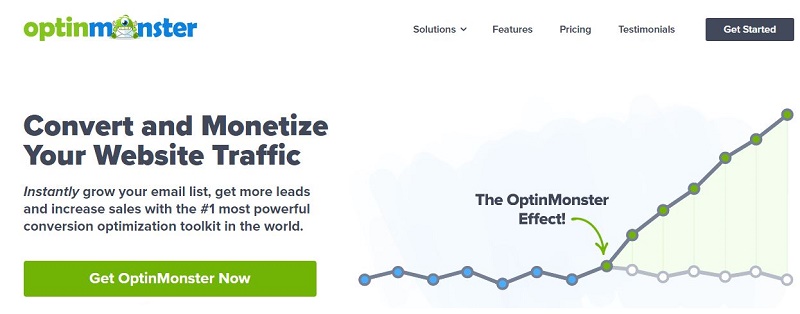 best lead generation plugins for wordpress - optinmonster features