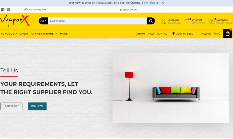 ecommerce marketplace portal development example